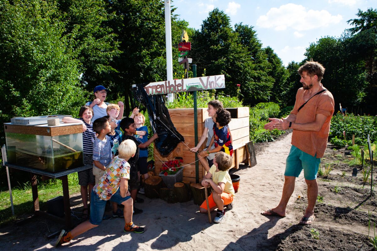 Wormenhotel bouwen met de Compostier